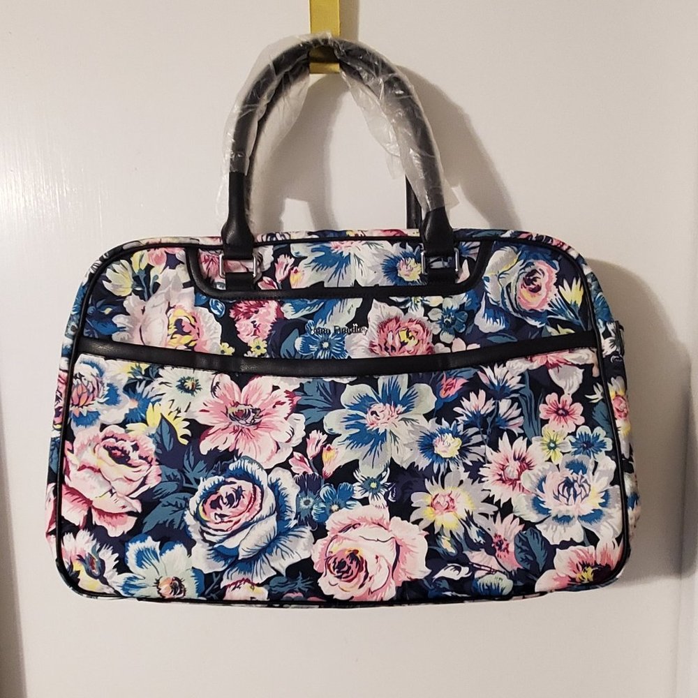 Vera Bradley Garden Grove Iconic Lay Flat Weekender Bag
